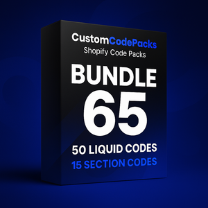 Complete Bundle (50 Liquid + 15 Section Codes)