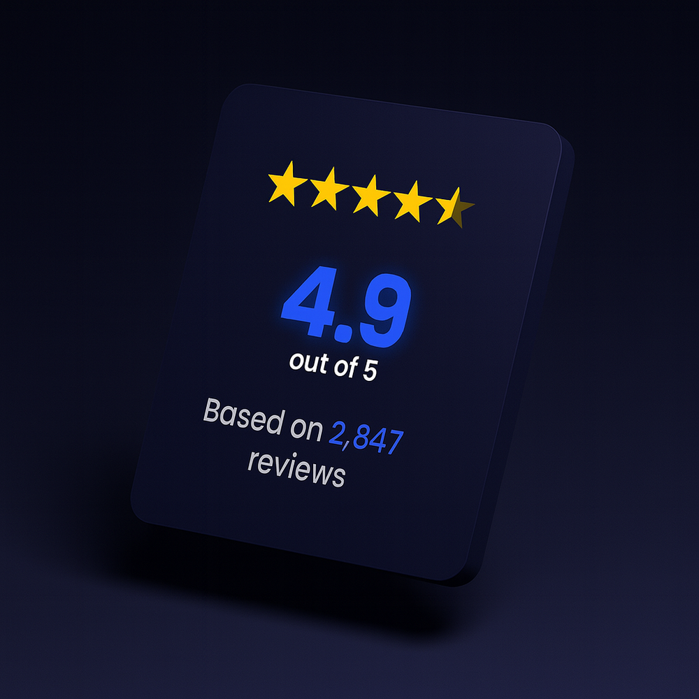 Review Stars — Single Section Code
