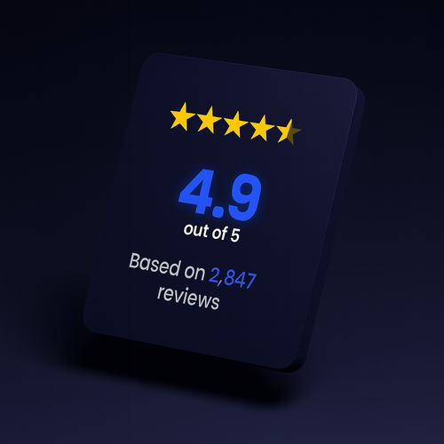 Review Stars — Single Section Code
